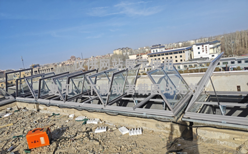 敦煌博物馆沙雅排烟天窗